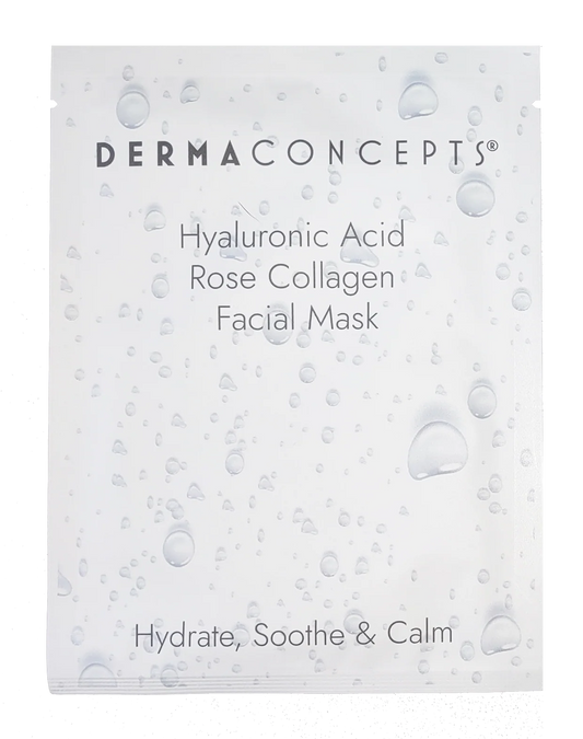 Hyaluronic Acid Rose Collagen Facial Mask